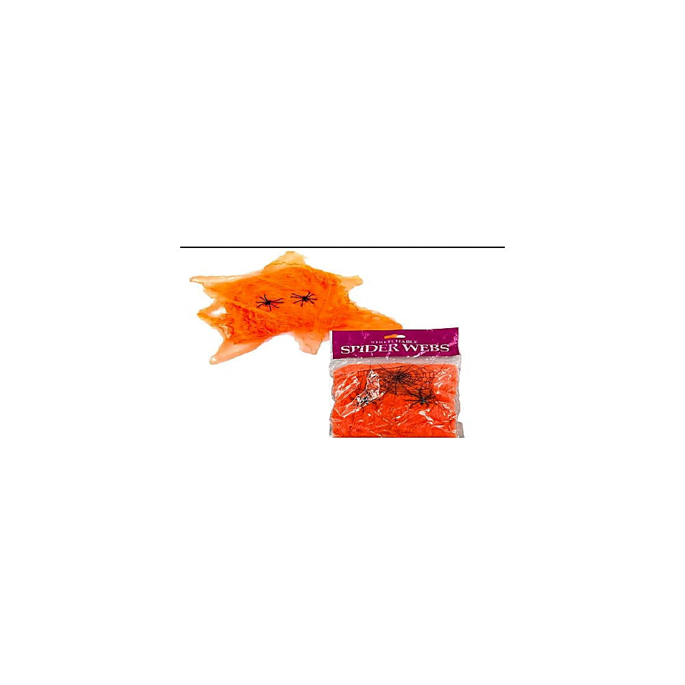 TELA DE ARAÑA NARANJA HALLO R3674