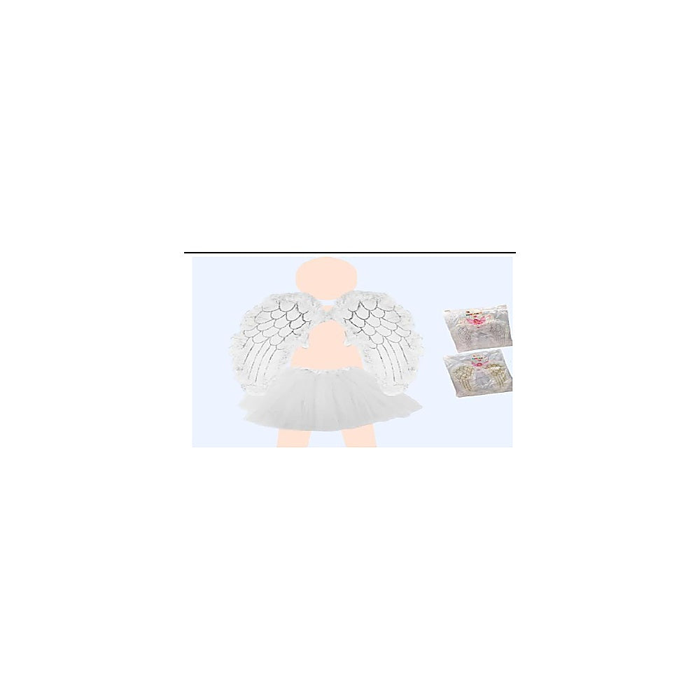 FALDA CON ALAS DE ANGEL BLAN R5784