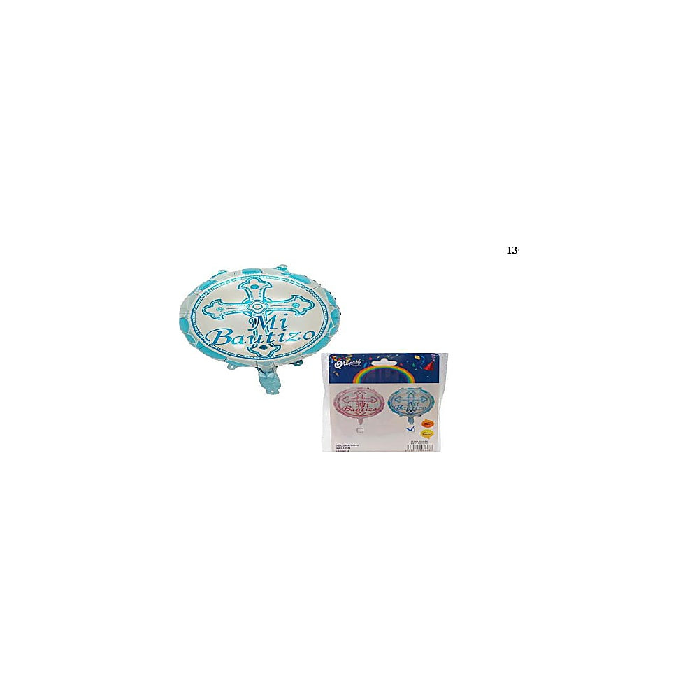 GLOBO METALICO 18PLG BAUTIZO R5448