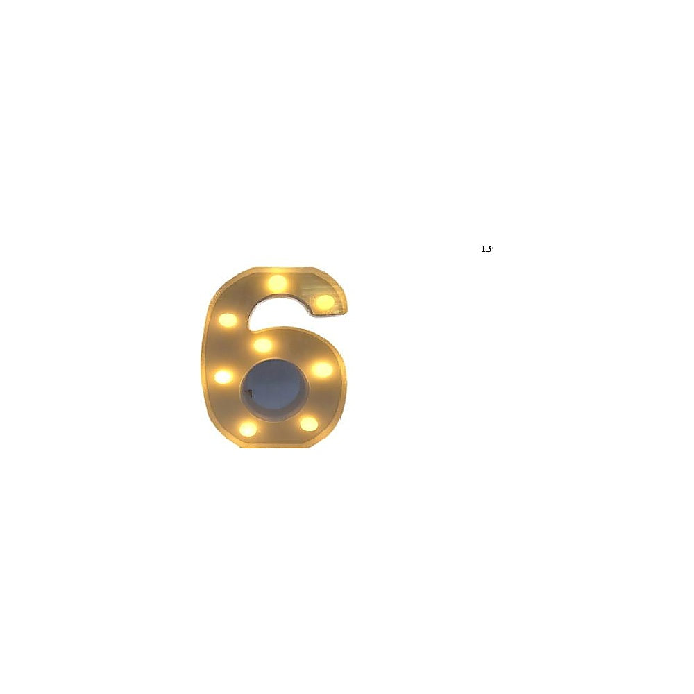 LAMPARA NUMERO 20.5CM 6 R5335-6