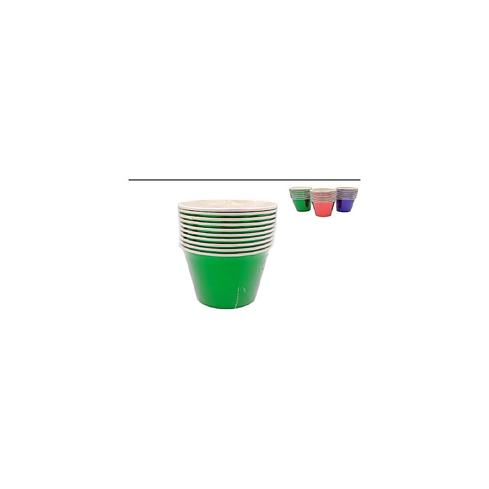 METALICO VASO CUMPLEAÑOS 10P R5658