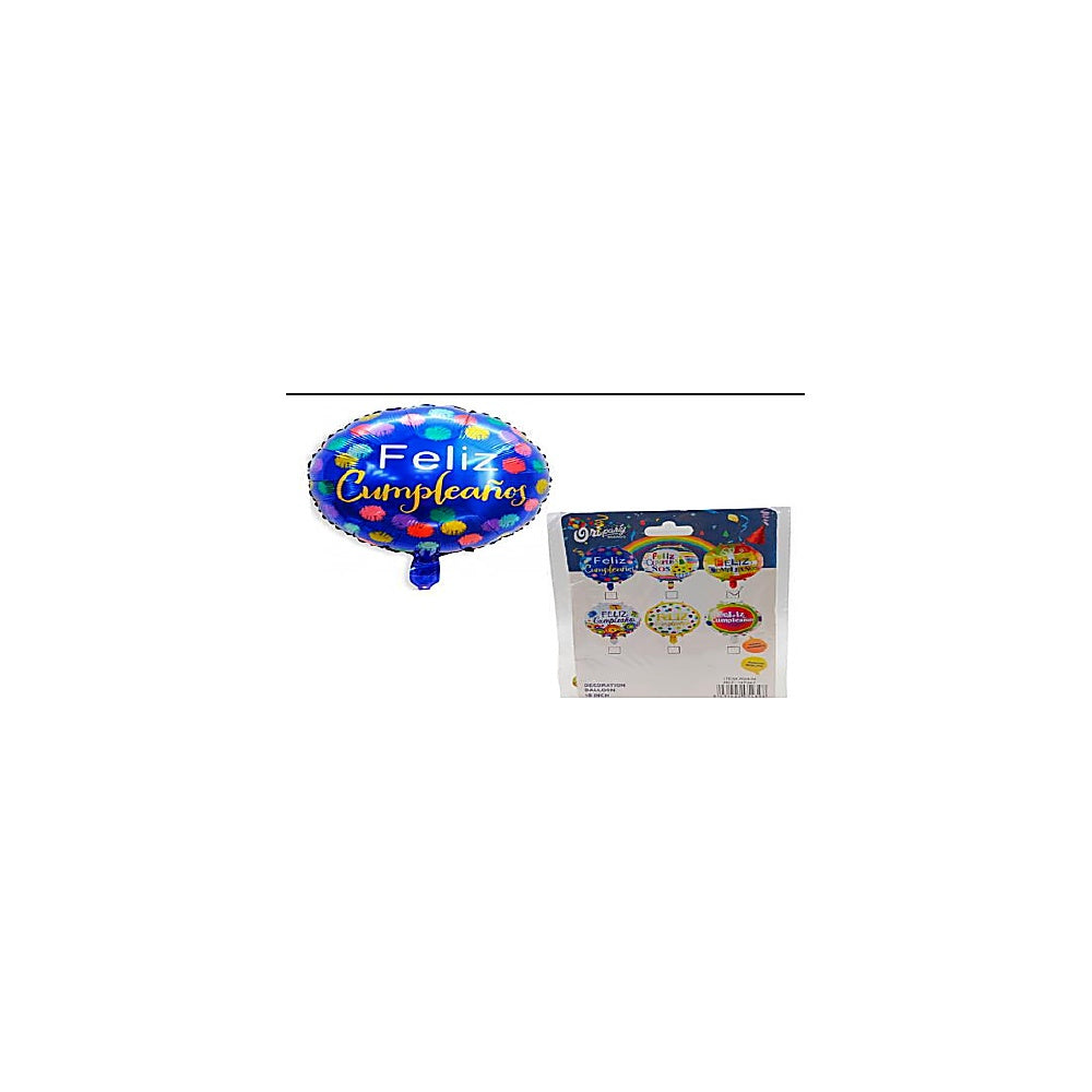 GLOBO 18PLG ORIPARTY FELIZ CU R5439