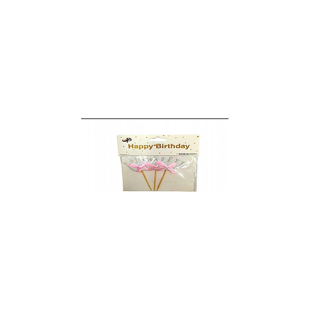 TOPPER PARA CUPCAKE CORONA R5977