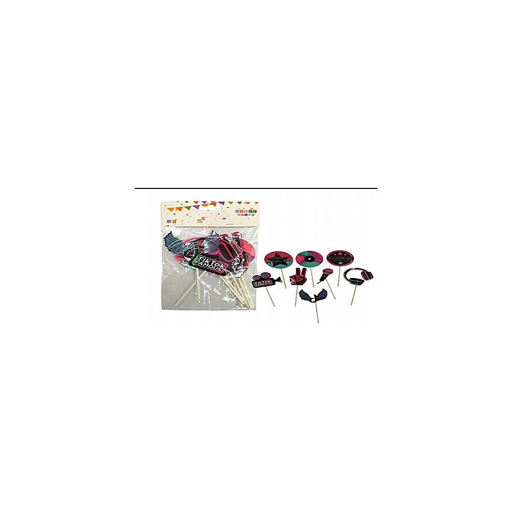 TOPPER PARA CUPCAKE 8PCS TIK T R6017
