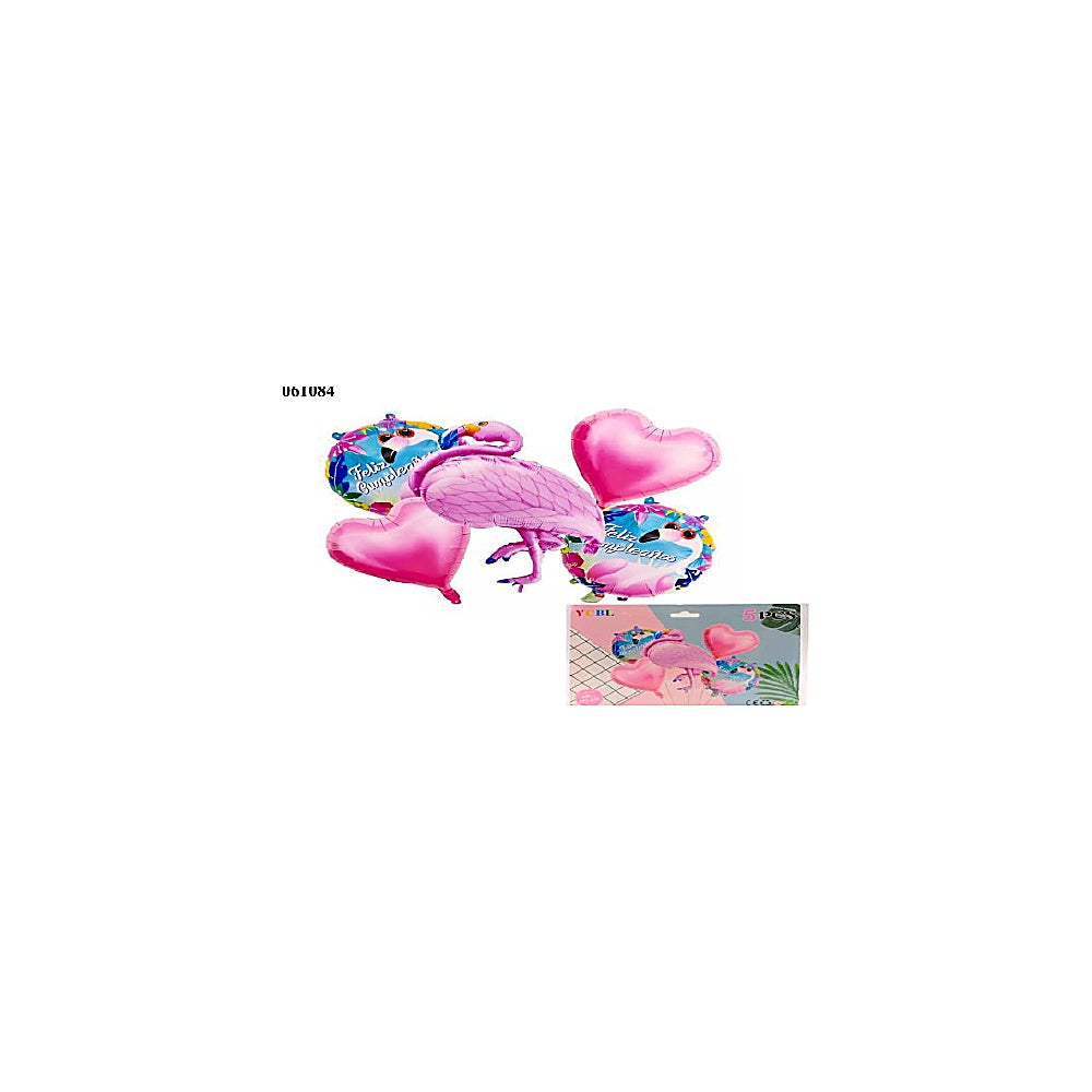GLOBOS 5PCS FLAMENCO R5948