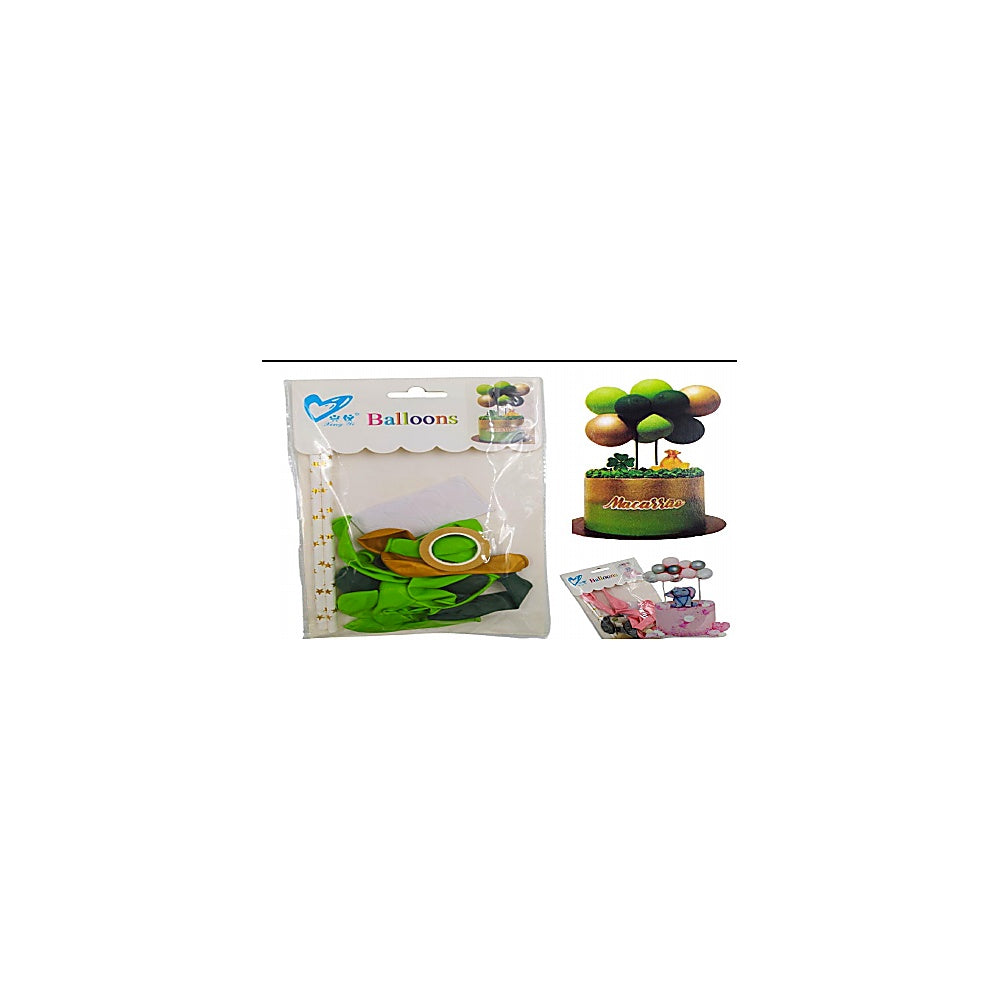 TOPPER PARA BISCOCHO GLOBOS R5973