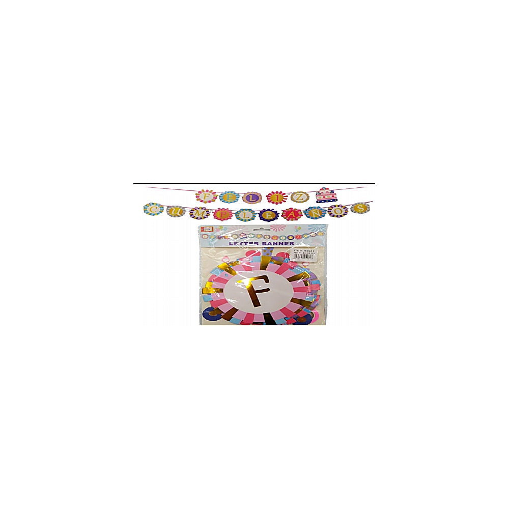 LETRERO FELIZ CUMPLEAÑO R5981