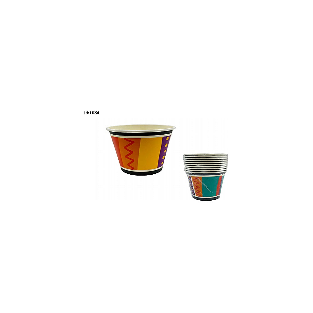 VASOS 9OZ 10PCS FIESTA MEX. CA-MEX-V9