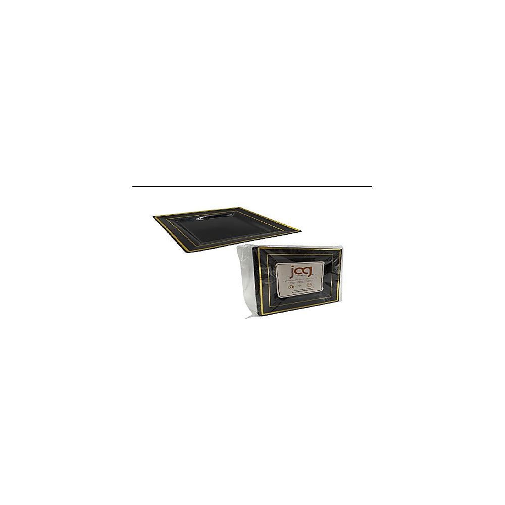 PLATOS ACRILICOS 10PCS 6.5PLG N P0065.10GR