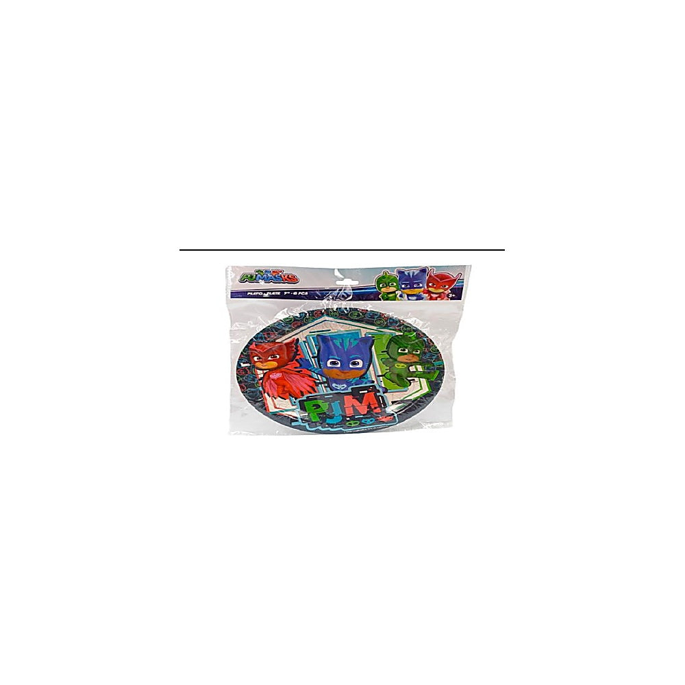 PLATO CUMPLEAÑO 7PLG 6PCS PJM XPG-PJ2-P002