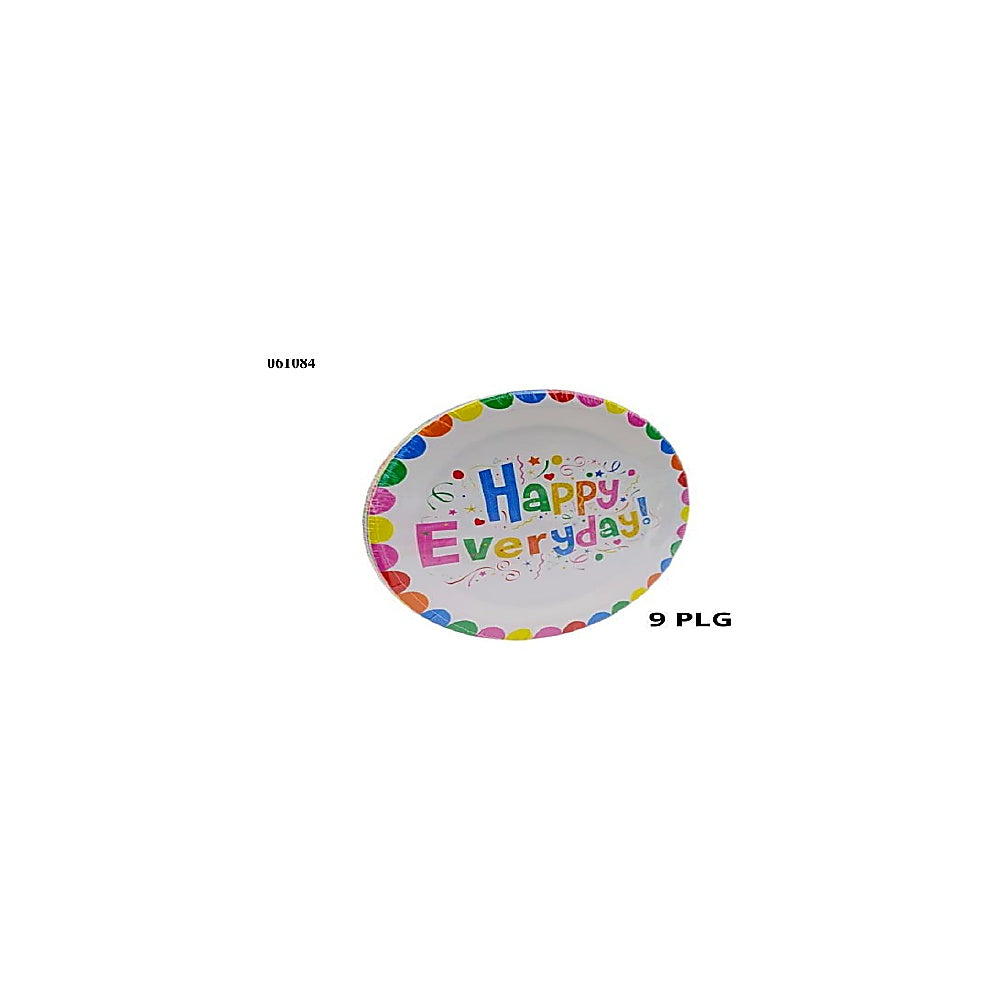 PLATOS 10PCS 9PLG CONFETTI R6217-9"