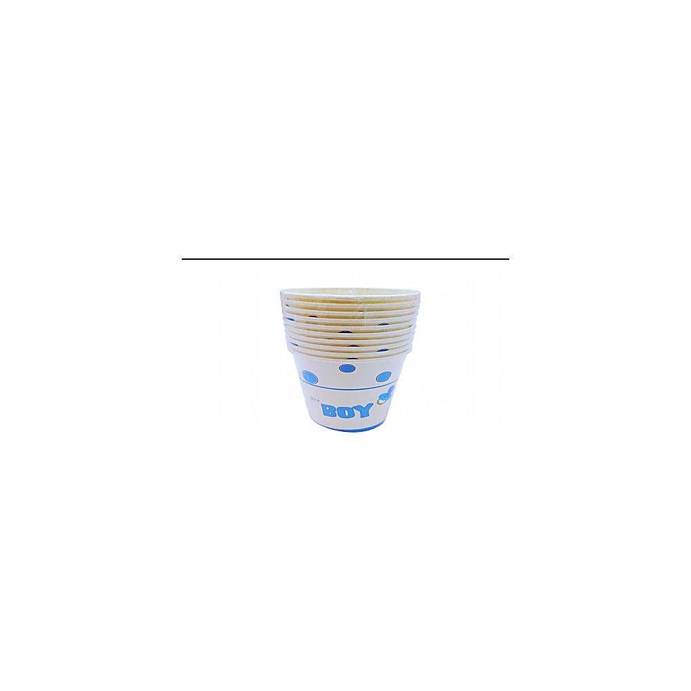 VASO 10PCS 250ML BABYSHOWER R6219-CP