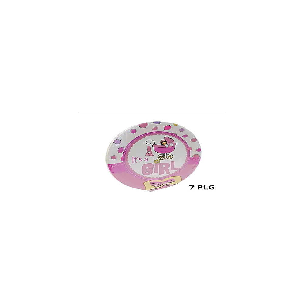 PLATOS 10PCS 7PLG BABYSHOWER R6220-7"