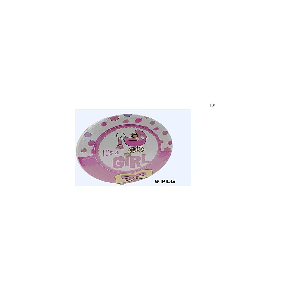 PLATOS 10PCS 9PLG BABYSHOWER R6220-9"