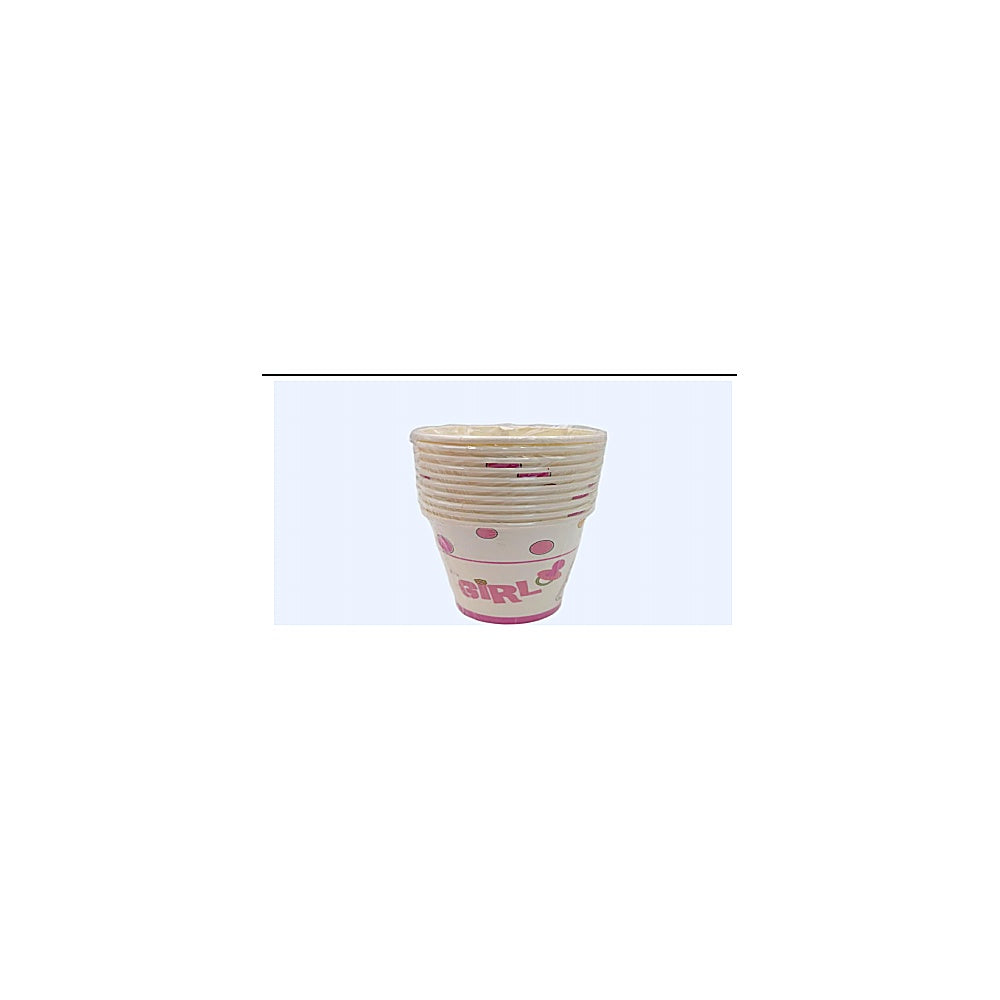 VASO 10PCS 250ML BABYSHOWER R6220-CP