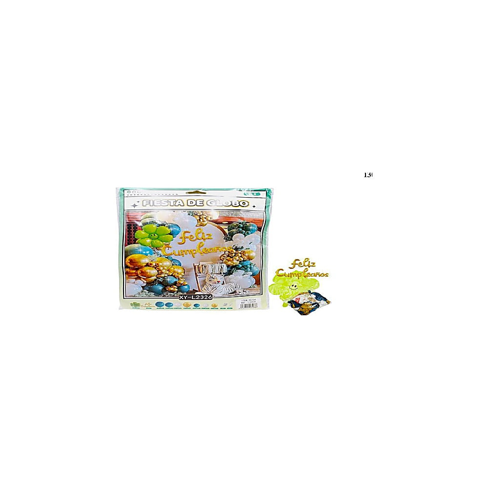 SET DE GLOBOS 75PCS R6168