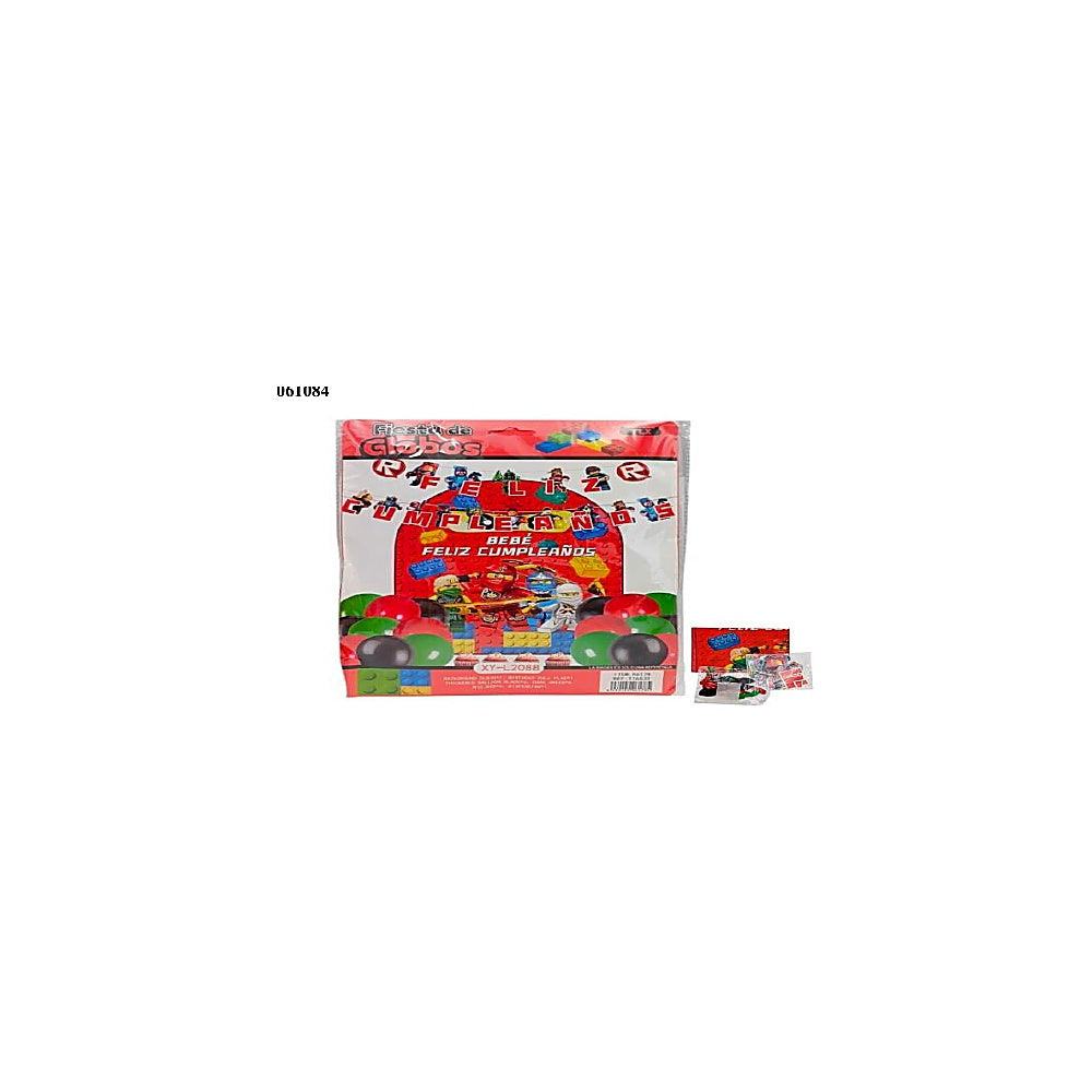 SET GLOBOS 20PCS NINJA R6178