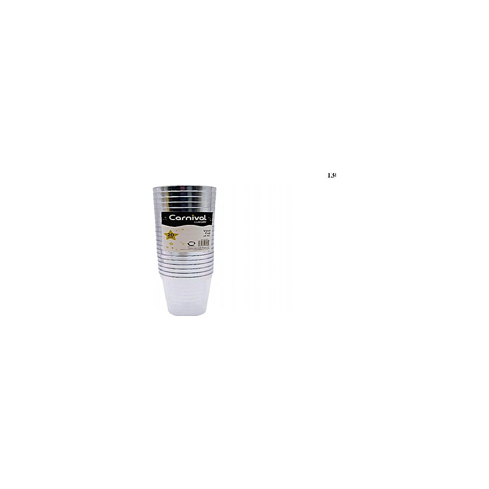 VASO 10OZ 20PCS CLEAR ORILLA P CA-LX6-VS10
