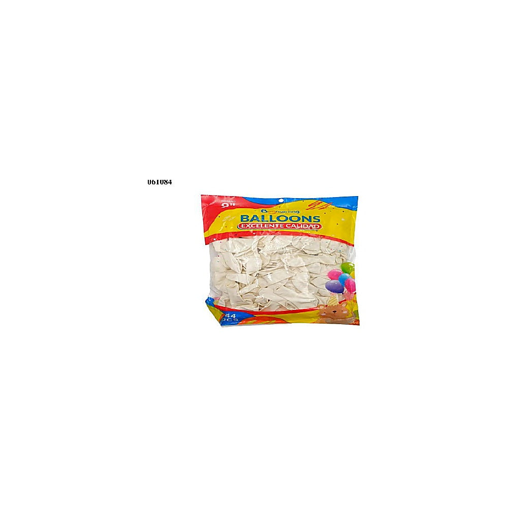 VEJIGAS 9PLG 144PCS BLANCO BOM YP08202
