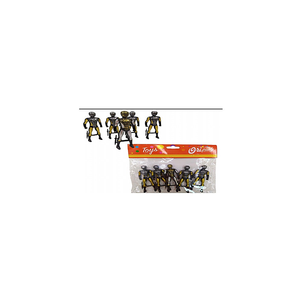 JUGUETES MINIATURA 5PCS SPIDER R0903