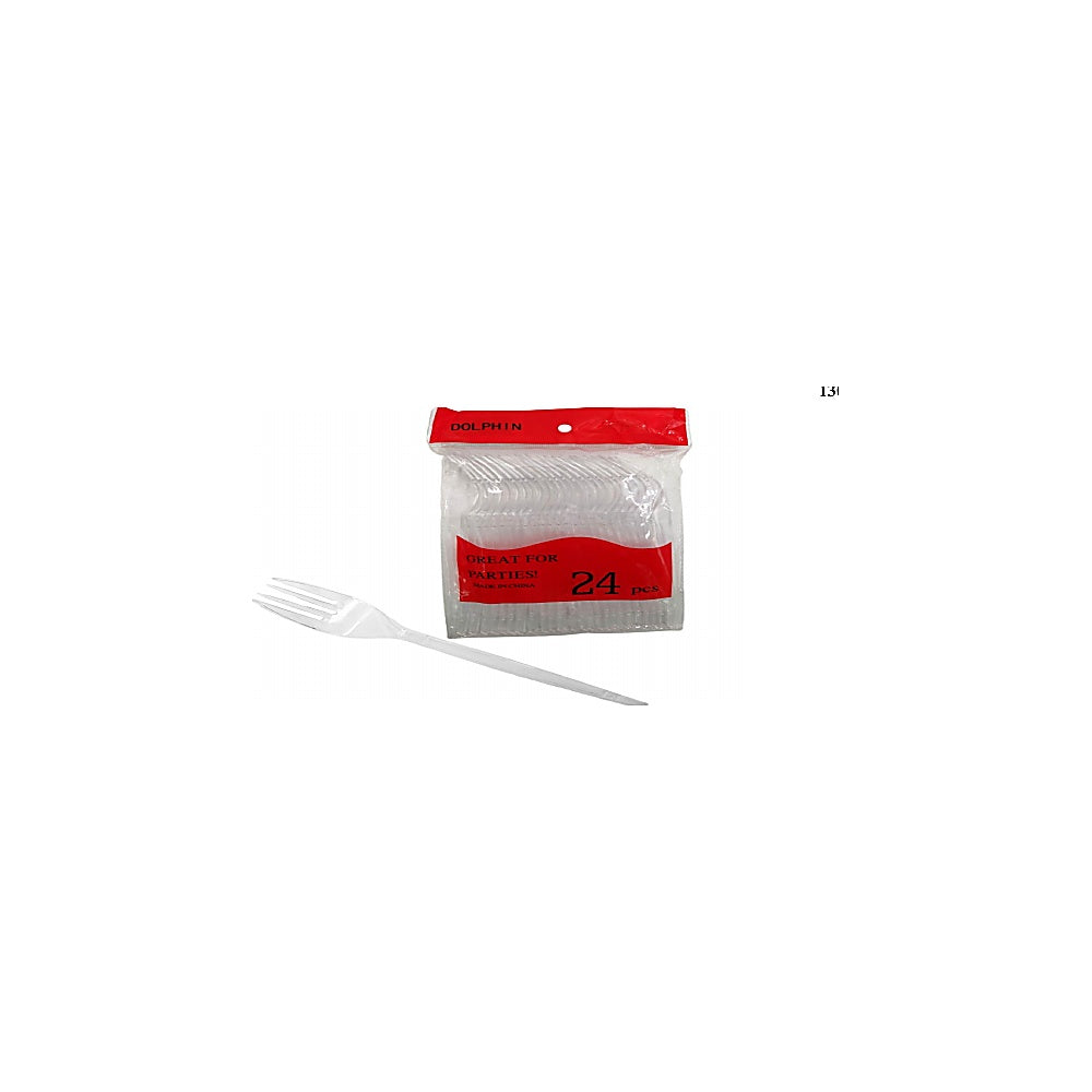 TENEDOR DESECHABLE 24PCS TRA R4417