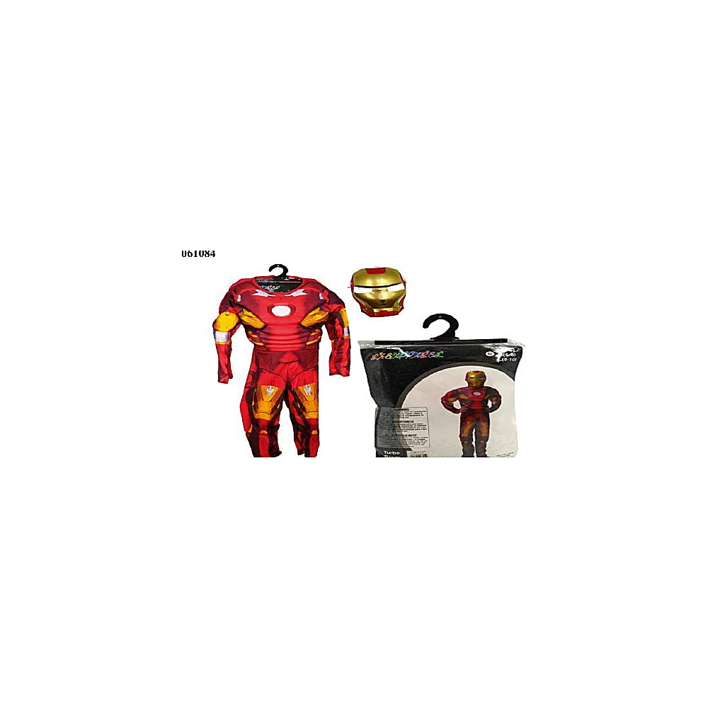 DISFRAZ IRON MAN CON CARETA R3724