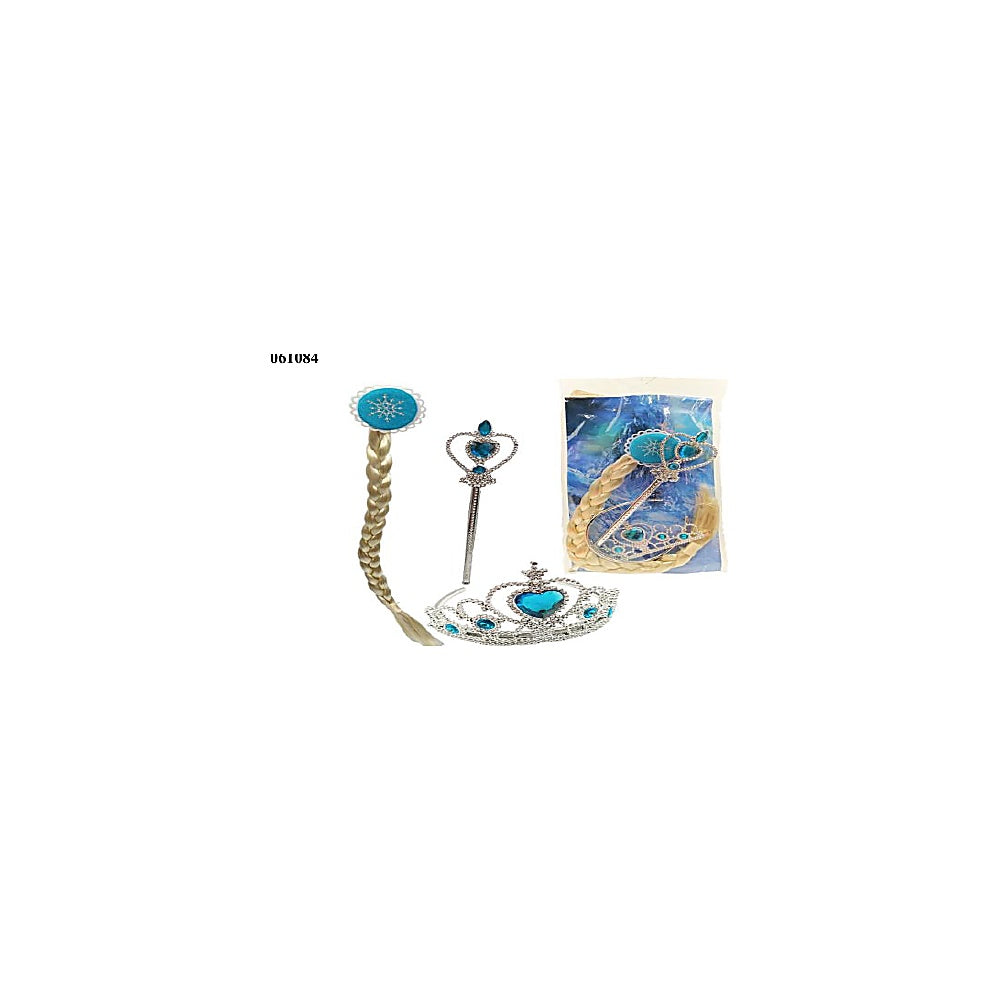 SET TRENZA CON CORONA ELSA R3789