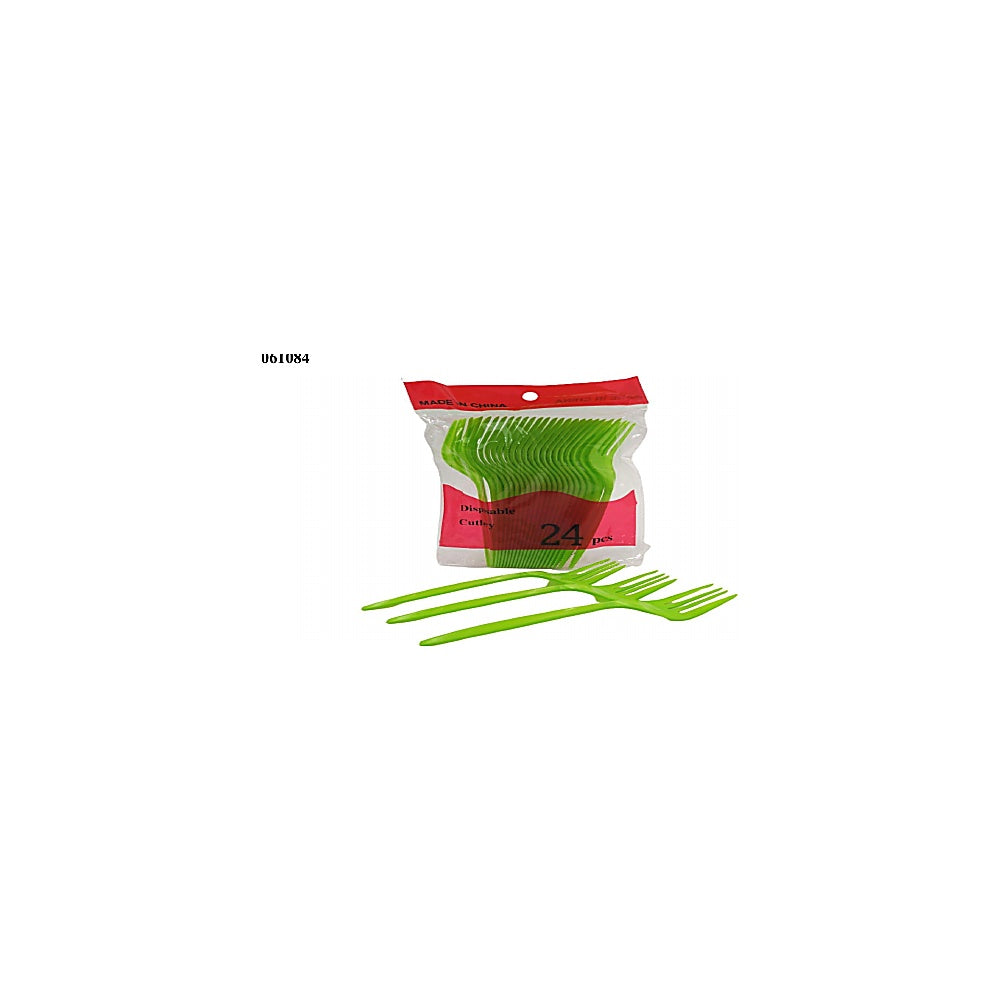 TENEDOR DESECHABLE 24PCS VER R4413-G