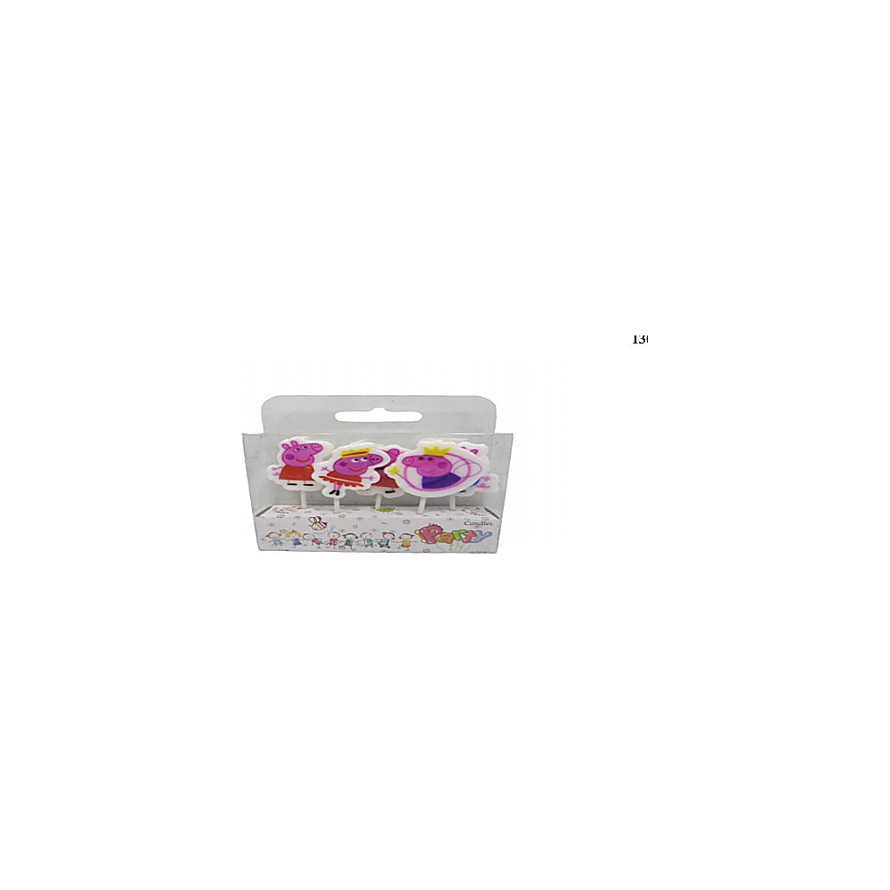 VELA CUMPLEAÑOS 5PCS PEPPA R4060
