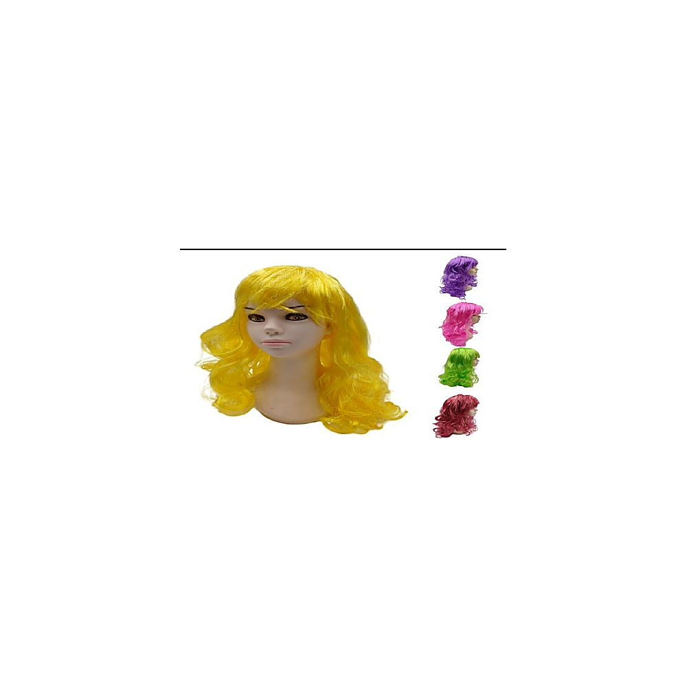PELUCA PAYASO COLORES R0704-C