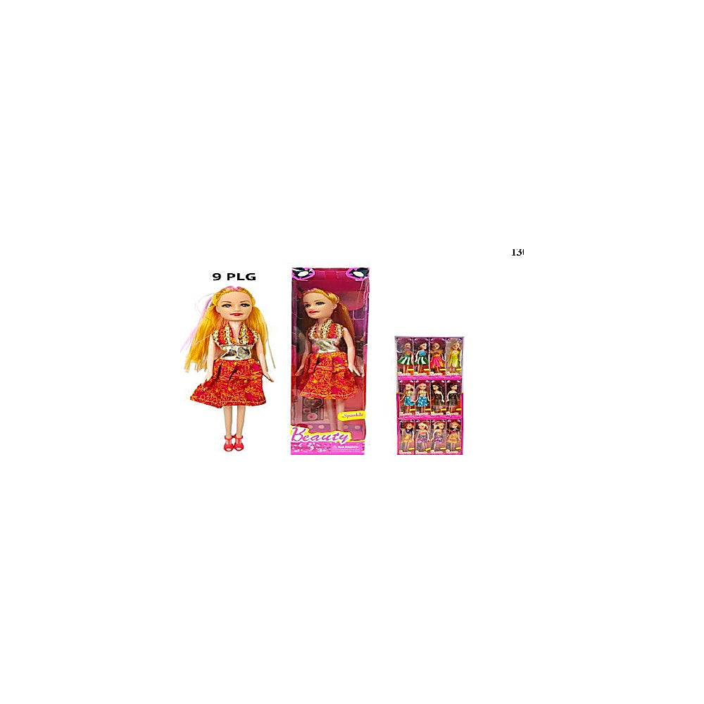 MUÑECA 9PLG TIPO BARBIE BEAUT T135432