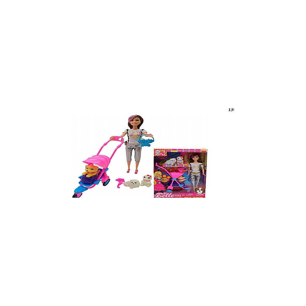 MUÑECA 11.5PLG TIPO BARBIE COC T203737