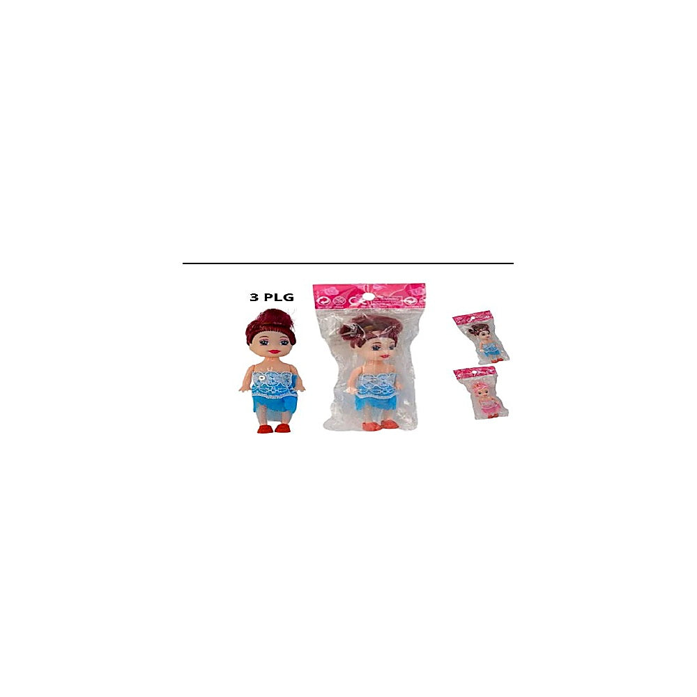 MUÑECA 3PLG EN FUNDA T276420