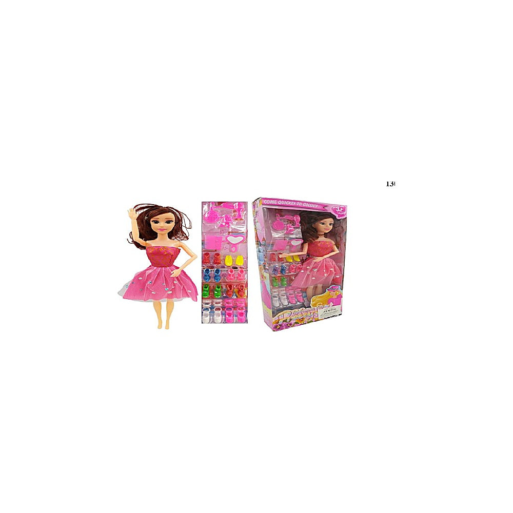 MUÑECA 11PLG TB CON ACCESORI T275115
