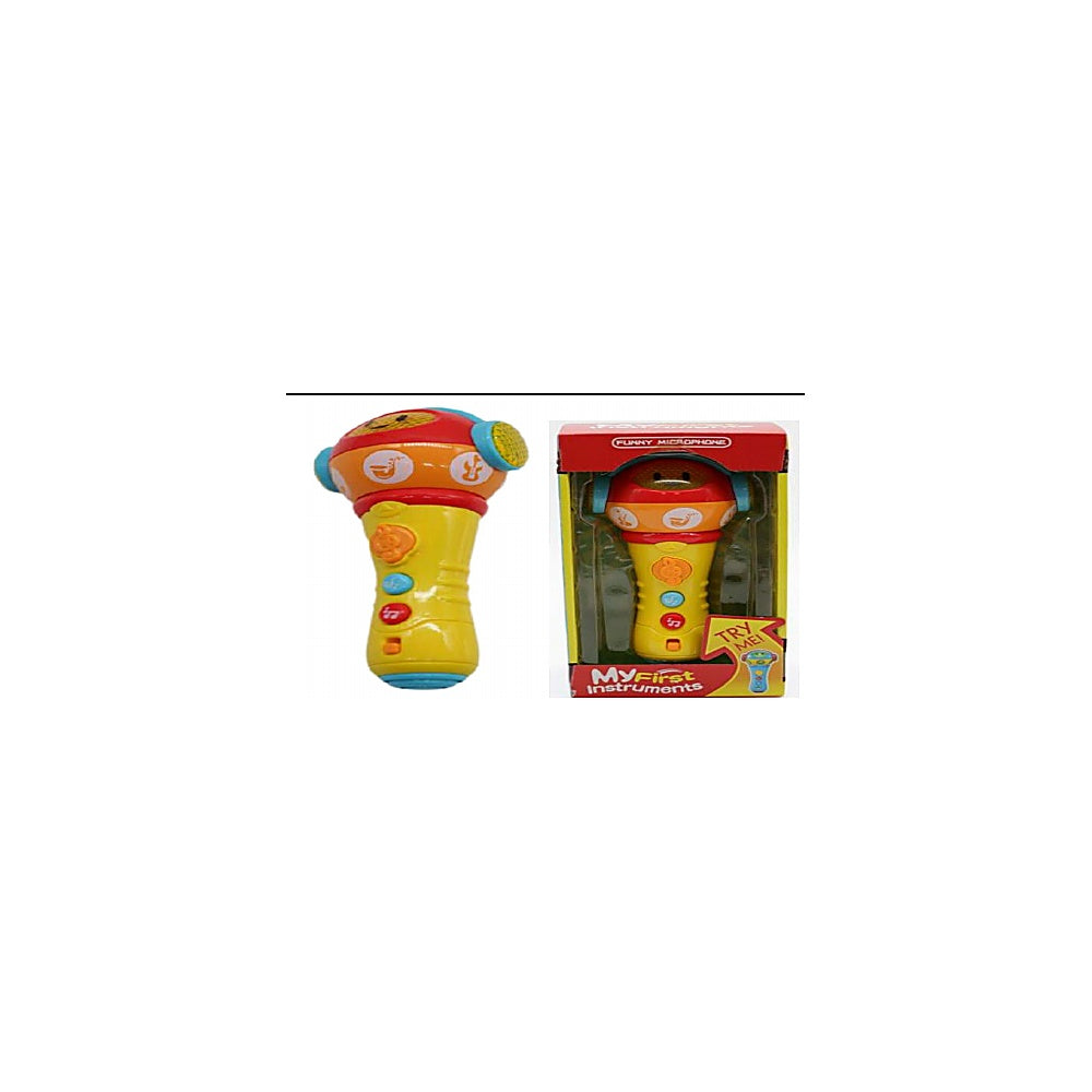 MICROFONO MUSICAL CON LUZ 7X T190183