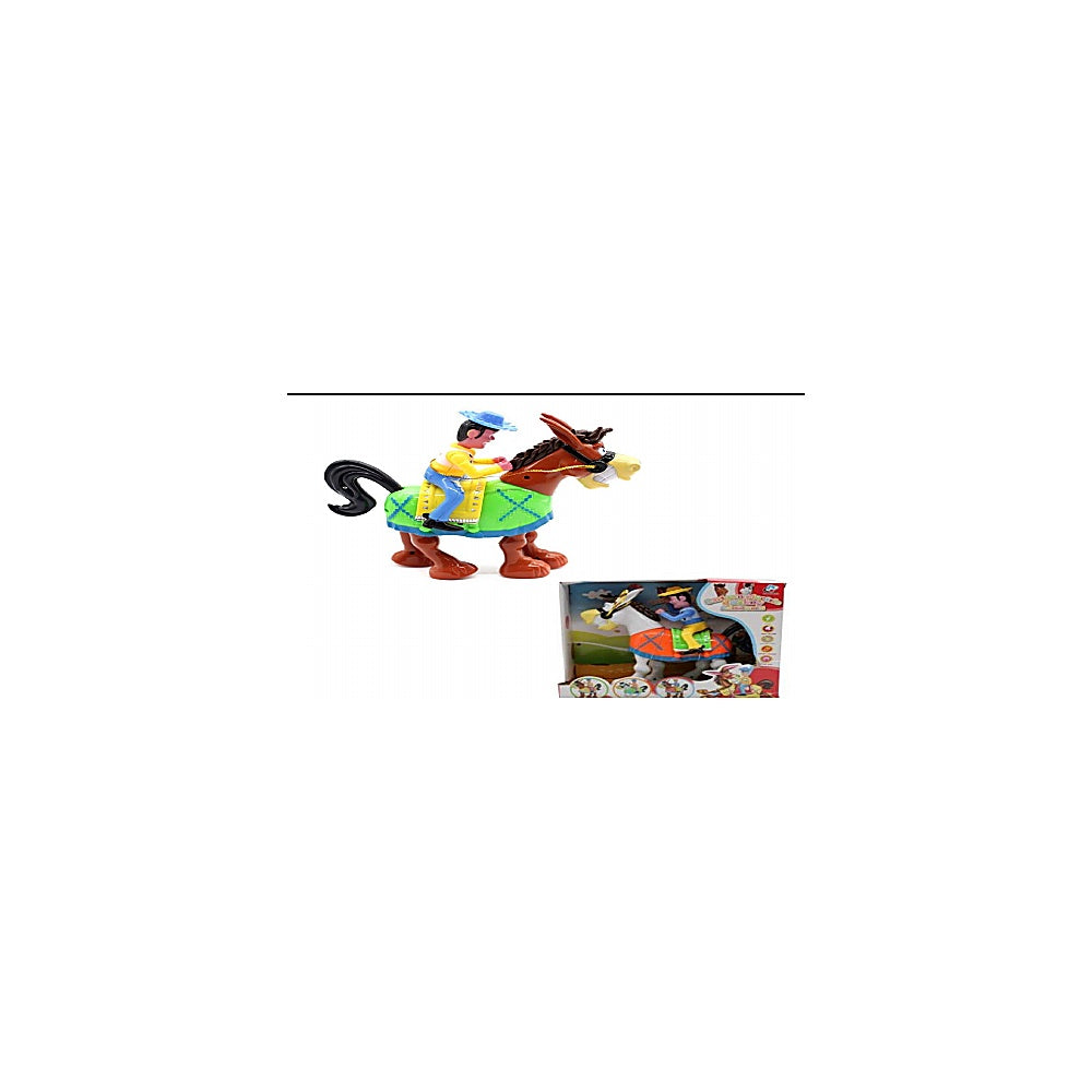 CABALLO CON MUÑECO PLASTICO T126868