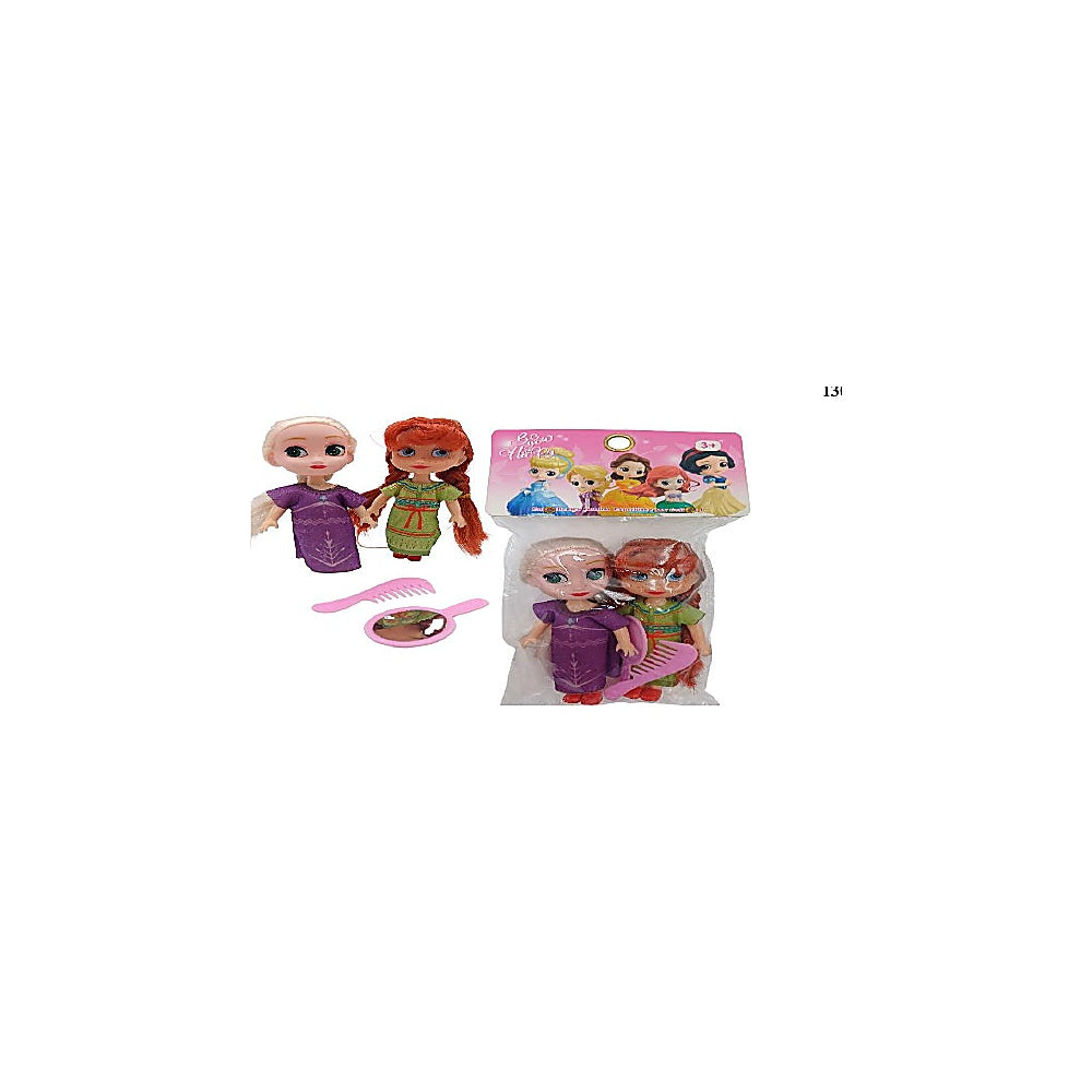 MUÑECAS 4.5PLG 2PCS FR YG2103-1 T346069