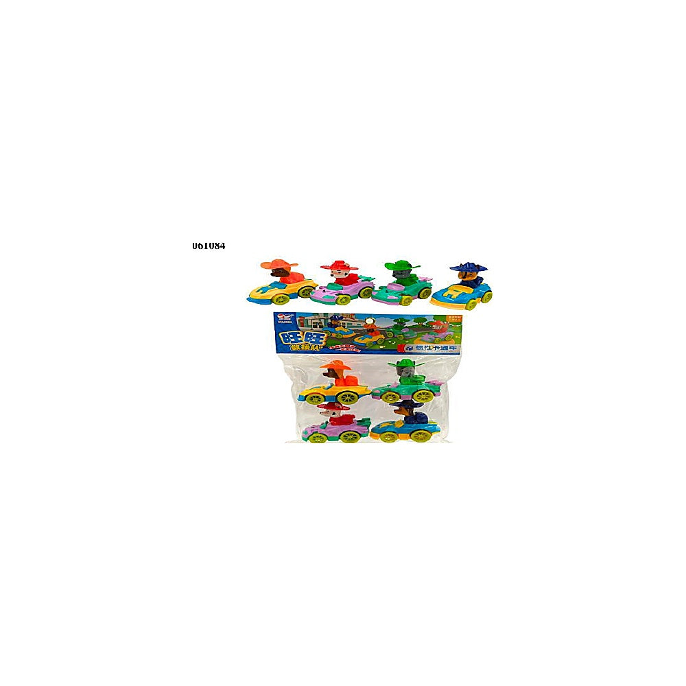 CARRO 4PCS PAW PATROL EN FUND T350912