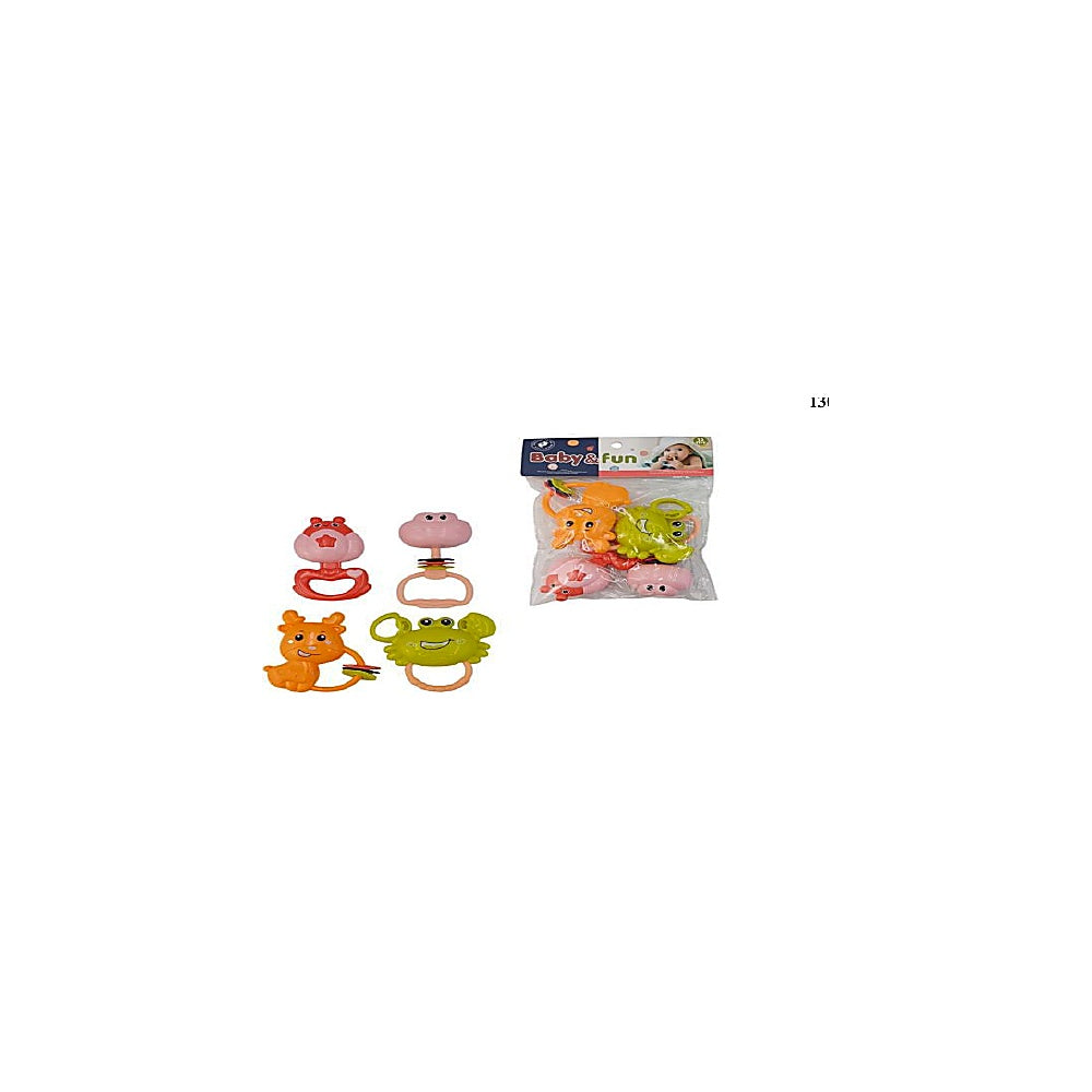 MARACAS BEBE 4PCS 25X17.5CM 28 T352634
