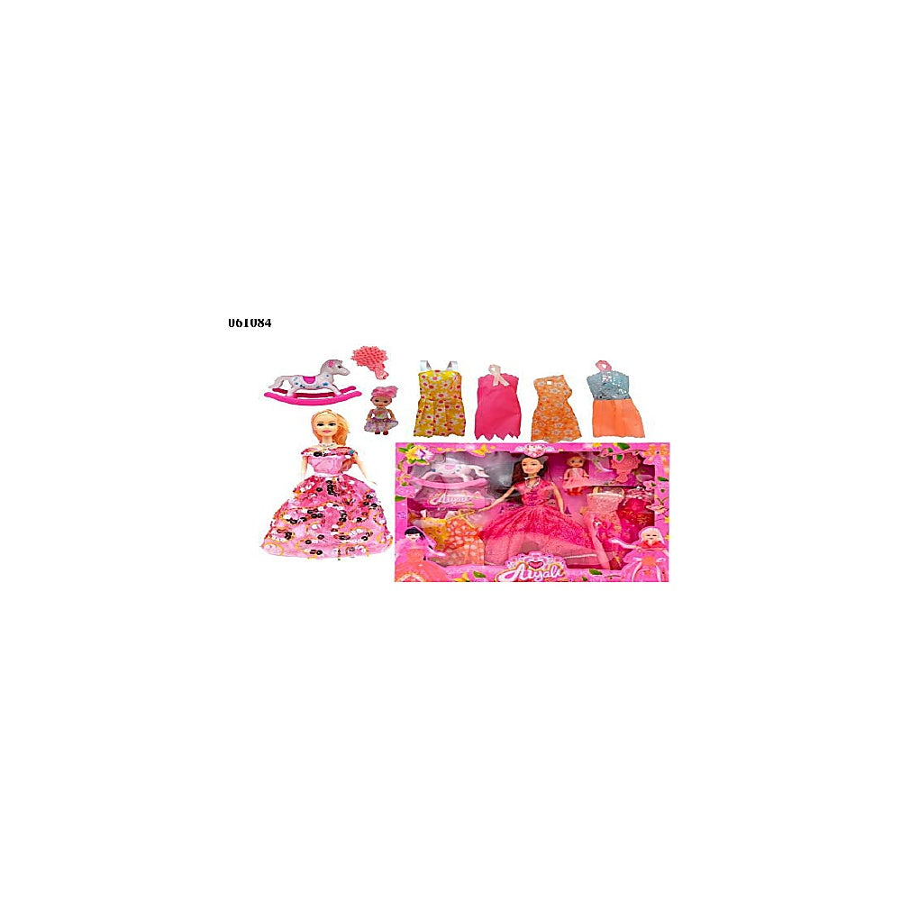 MUÑECA 11PLG CON ACCESORIOS 8 T351406
