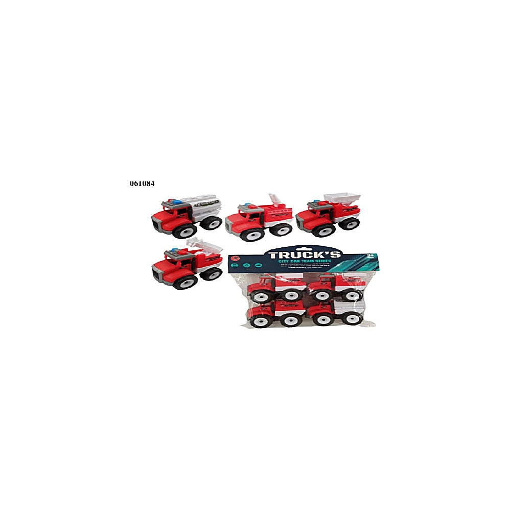 SET CAMIONES BOMBEROS 4- 99833 T352880