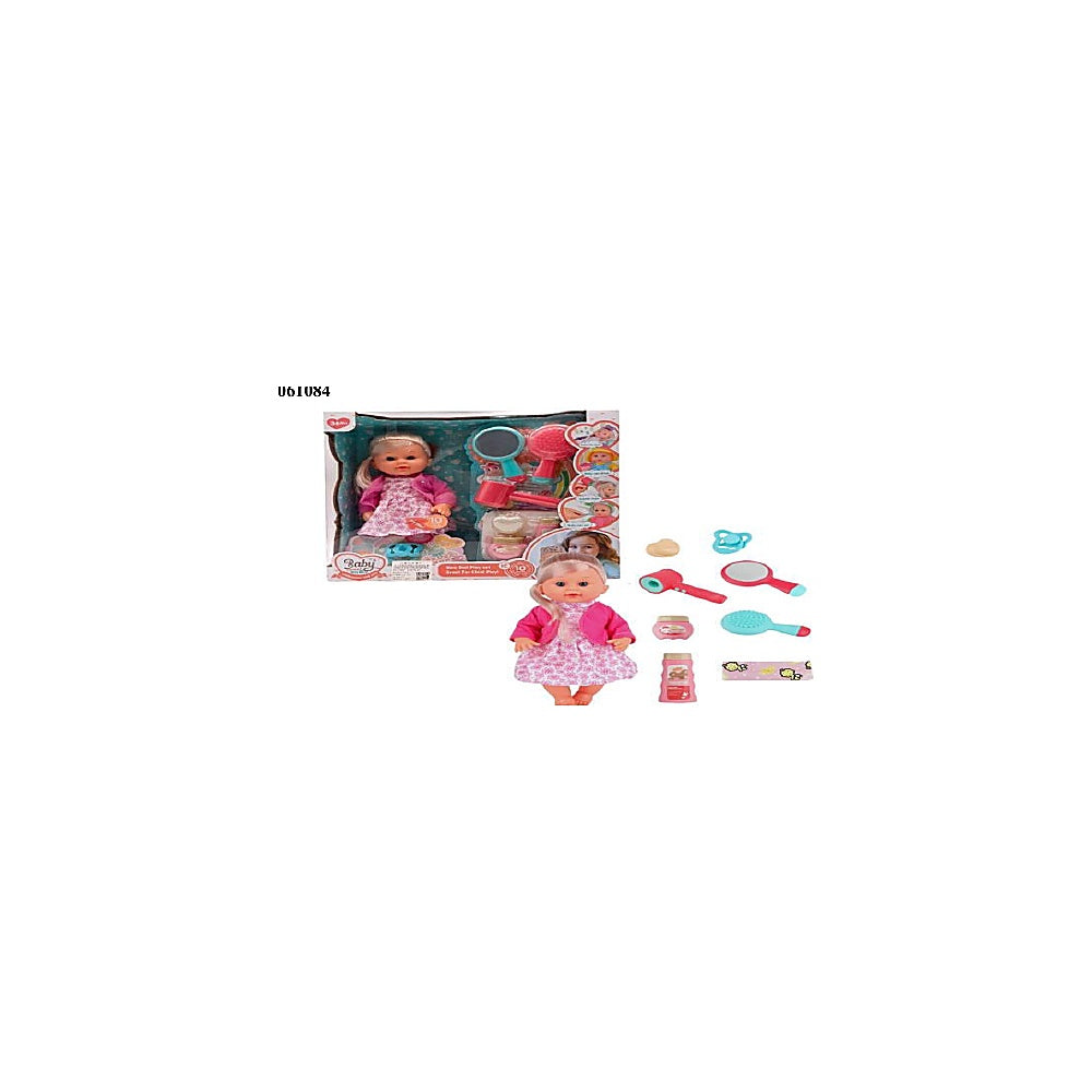 MUÑECAS CON ACCESORIOS 13PLG T358075