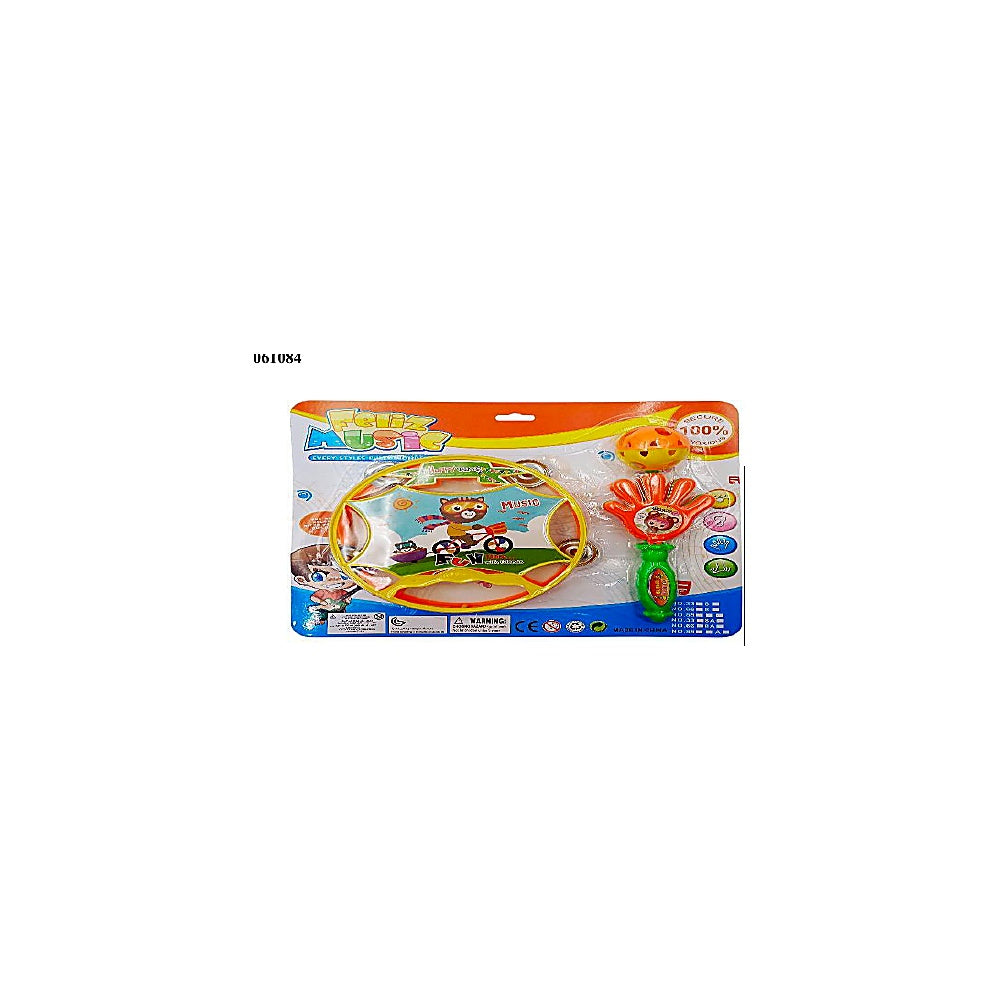 MARACA 3PCS CON PANDERETA #3 T357850
