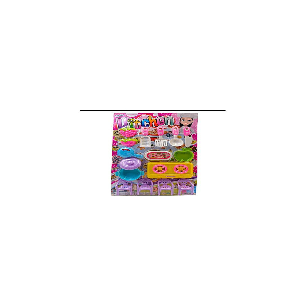 COCINA 15PCS CON SILLAS #7042 T137017