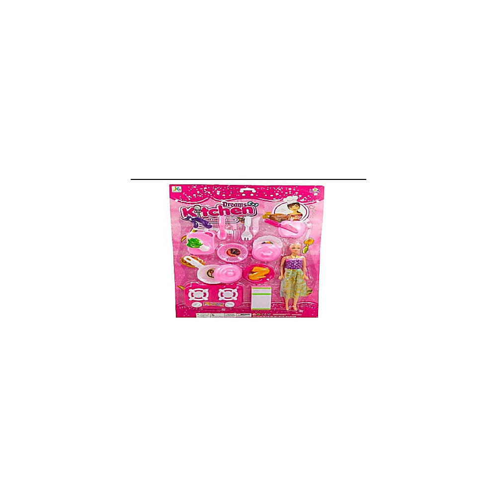 COCINA 18PCS CON MUÑECA NO.81 T145943