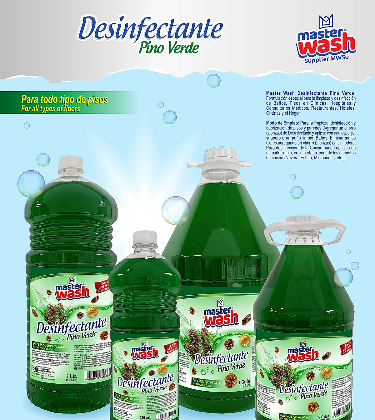 DESINFECTANTE PINO VERDE