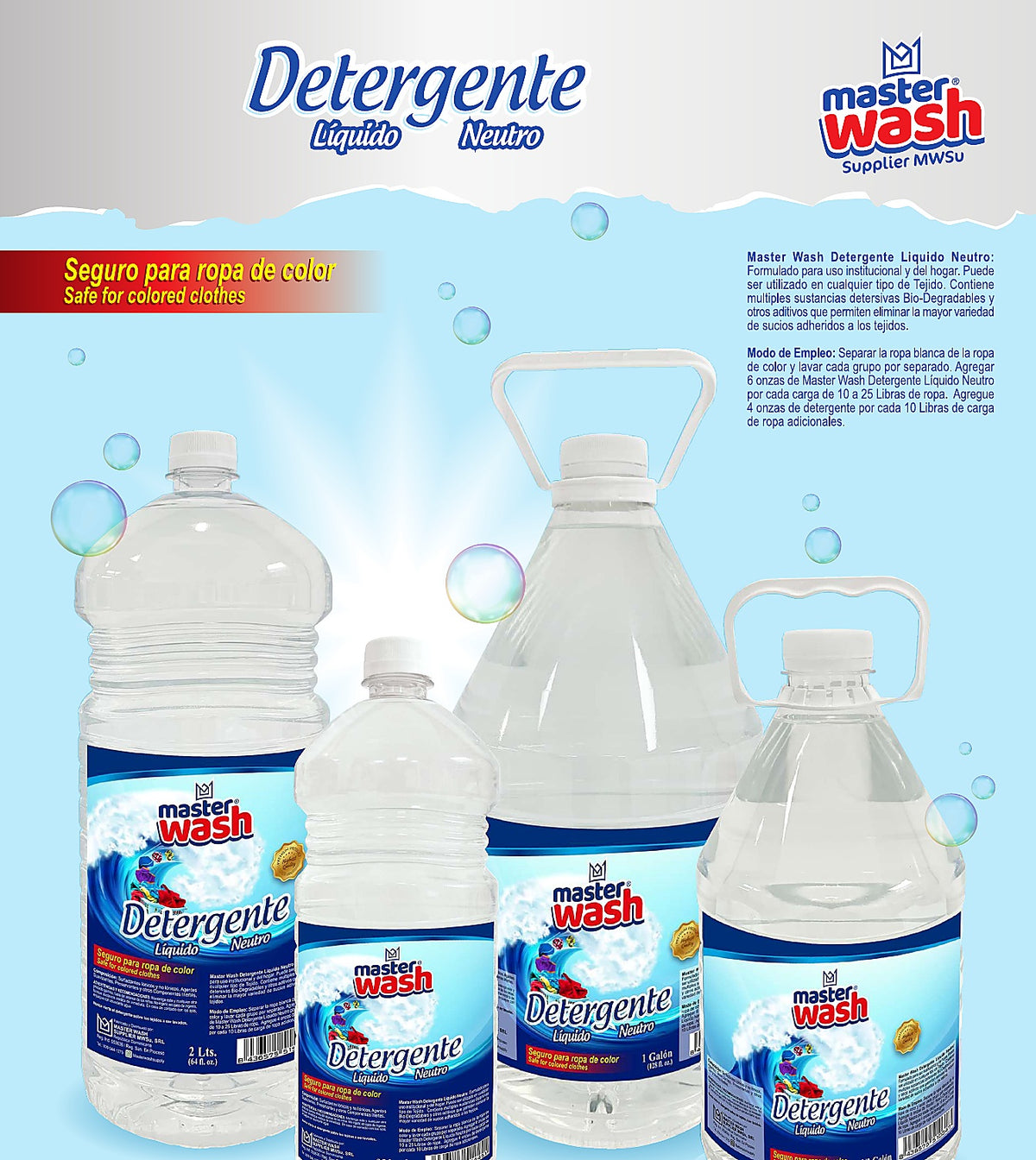DETERGENTE LIQUIDO NEUTRO