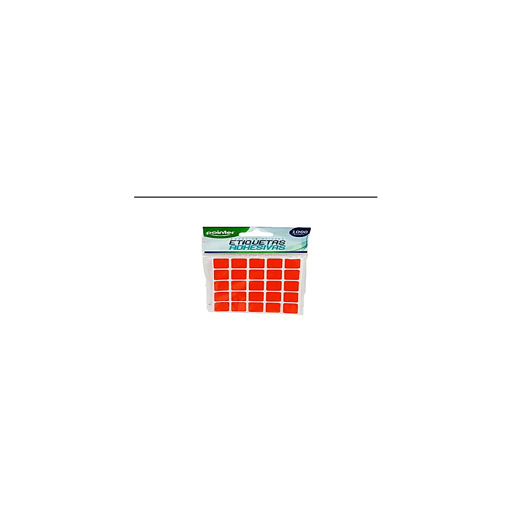 ETIQUETAS PRECIO POINTER ROJA FF-P40-RD