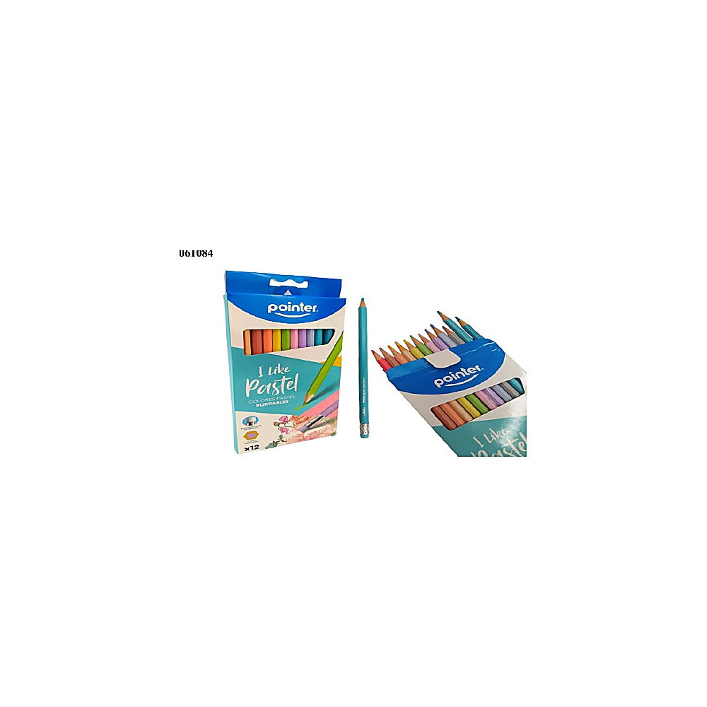 LAPICES COLORES 7PLG 12PCS POIN CPP-12-PA