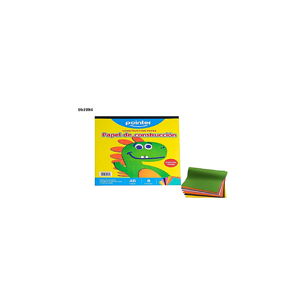 PAPEL CONSTRUCCION 48PAG 9X12 PC-912-48